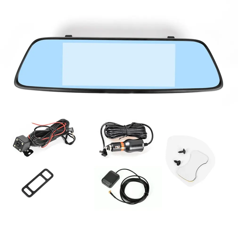 

Weigav T70S 4G Network Mirror Car Camcorder With 7" IPS Touch Display Screen Car DVR Driving Assistance System