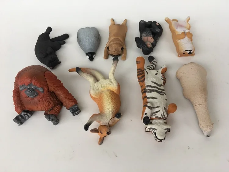 

Мини 9 шт./лот Коллекционная модель с изображением животных, леса, экшн-лягушки, игрушки для мальчиков