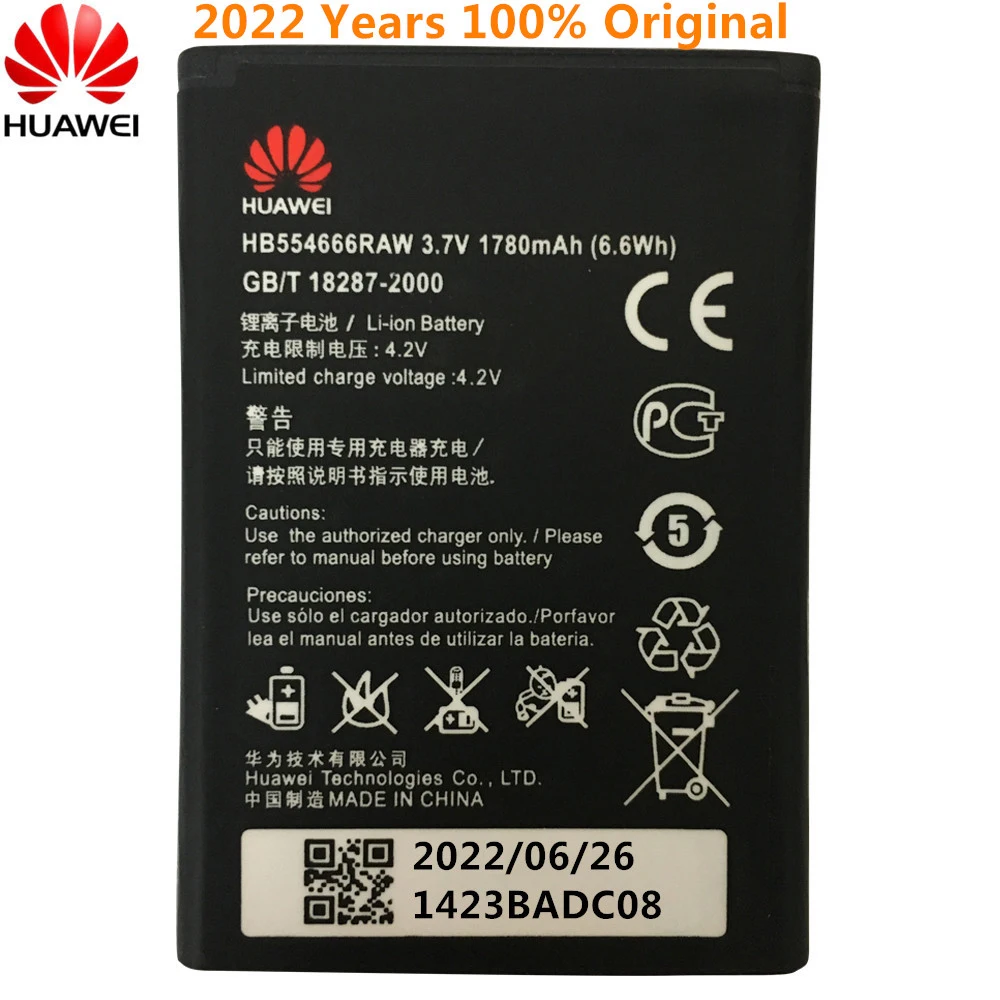 

Hua Wei Original Replacement Battery HB554666RAW for Huawei 4G Lte WIFI Router E5372 E5373 E5375 EC5377 E5330 E5336 E5351 E5356