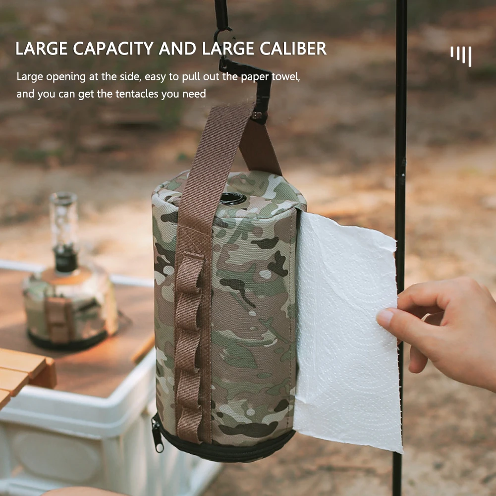 

Outdoor Wet Tissue Box Waterproof Napkin Paper Towel Wipes Dispenser Box Holder Storage Tissue Bag for Camping Hiking Picnic