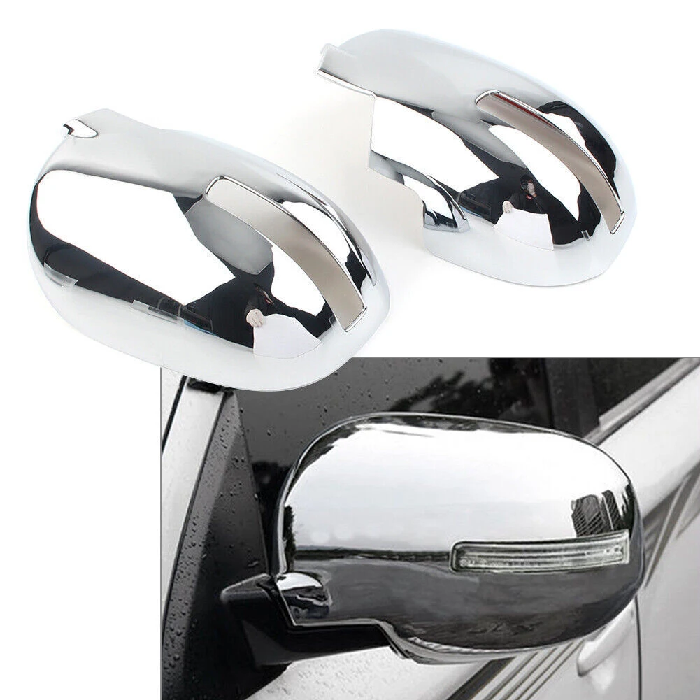 

2X For Outlander 2013-2020 Door Side Rear View Mirror Chrome Trim Cover Brand New And High Quality Made Of High Quality Material