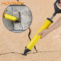 hoomin hand tools with 4 nozzles grout filling tools applicator grouting mortar sprayer caulking gun cement lime pump