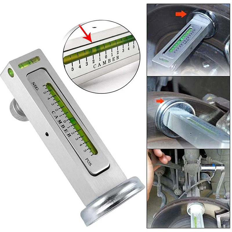 

Magnetic Gauge Tool Car Truck Camber Castor Strut Wheel Alignment Spirit Level