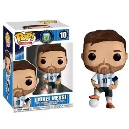 Фото Фигурка Funko Pop: Футбольная звезда Лионель Месси 10 #   Коллекционные виниловые фигурки: куклы, игрушки, подарки на Рождество №2