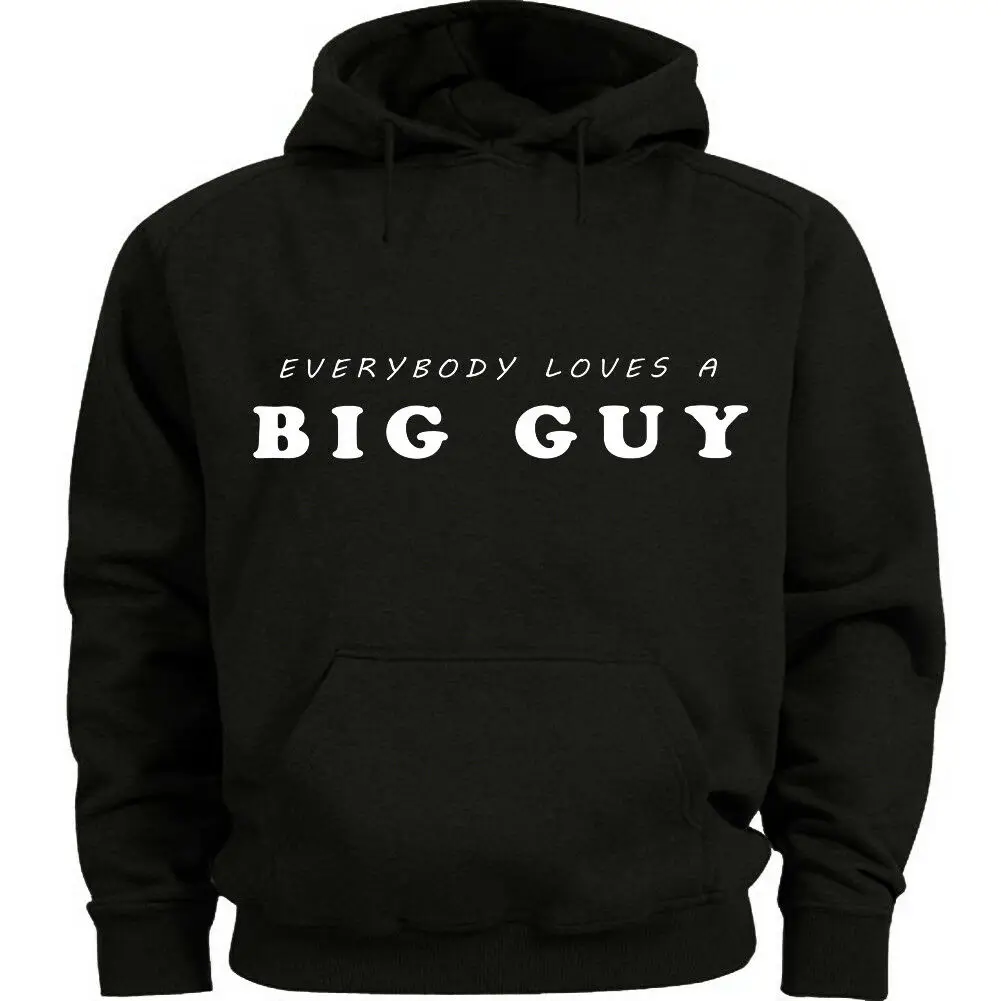 

Big Guy Funny Saying Hoodie Sweatshirt for Men Big Men Plus Size