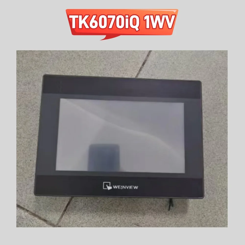 TK6070iQ 1WV Б/у WEINTEK Сенсорная панель HMI Функция протестирована в порядке