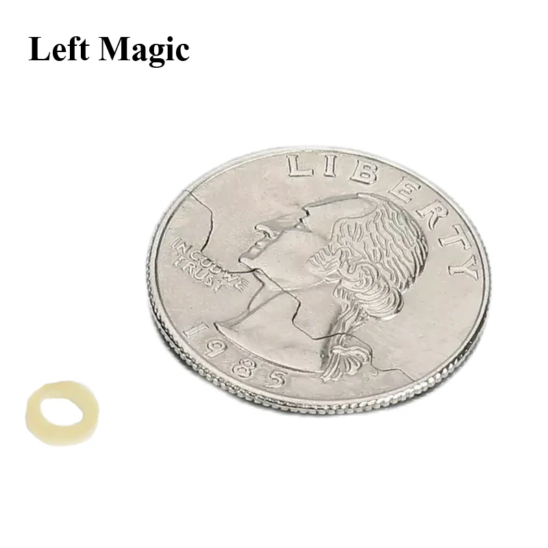 

Bite Coin - US Quarter Dollar Magic Tricks Folding Bite Out Restore Coin Magia Close Up Street Illusions Gimmicks Mentalism Prop