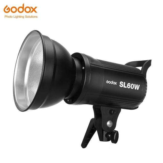 

Godox LED Video Light SL-60W SL60W 5600K White Video Light Continuous Light + 60cm Honeycomb Grid Softbox + 2.8m Light Stand Kit