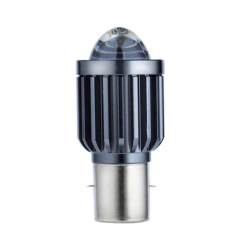 

BA20D Motorcycle Mini LED Projector Bulbs Dual Colors Scooter E-Bikes