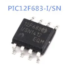 Оригинальный флэш-микросхема контроллера, модель 12F683-I/SN PIC12F683 Sop8, 1 шт.
