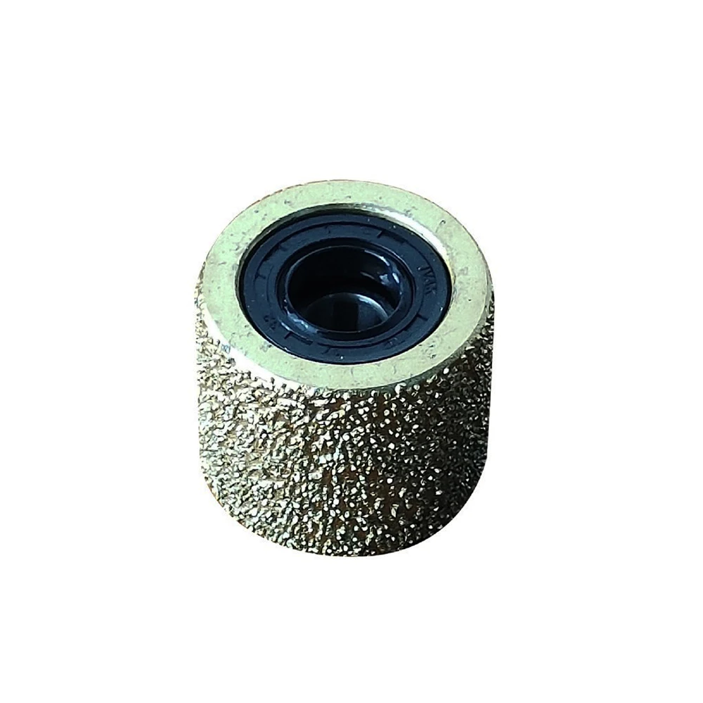 1 шт. 8 &quot200 мм алмазный песок паяный шлифовальный круг втулка молоток с 4 роликами