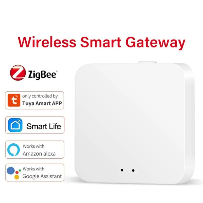 

Беспроводной мост управления умным блоком дистанционного управления Tuya Zigbee Gateway Hub