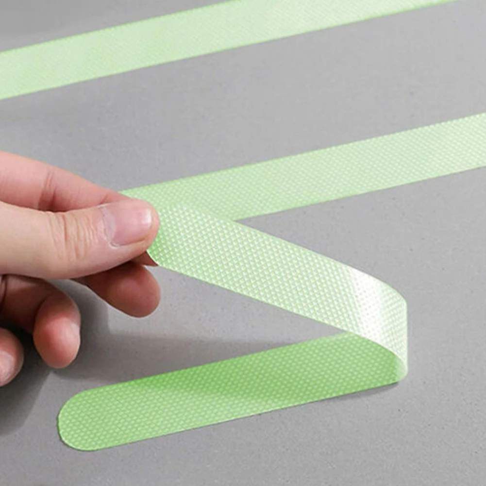

12x Luminous Non-slip Shower Strip Sticker Bathtub Mat For Bathroom Floor Home Shower For Bathtubs Showers Stairs Floors