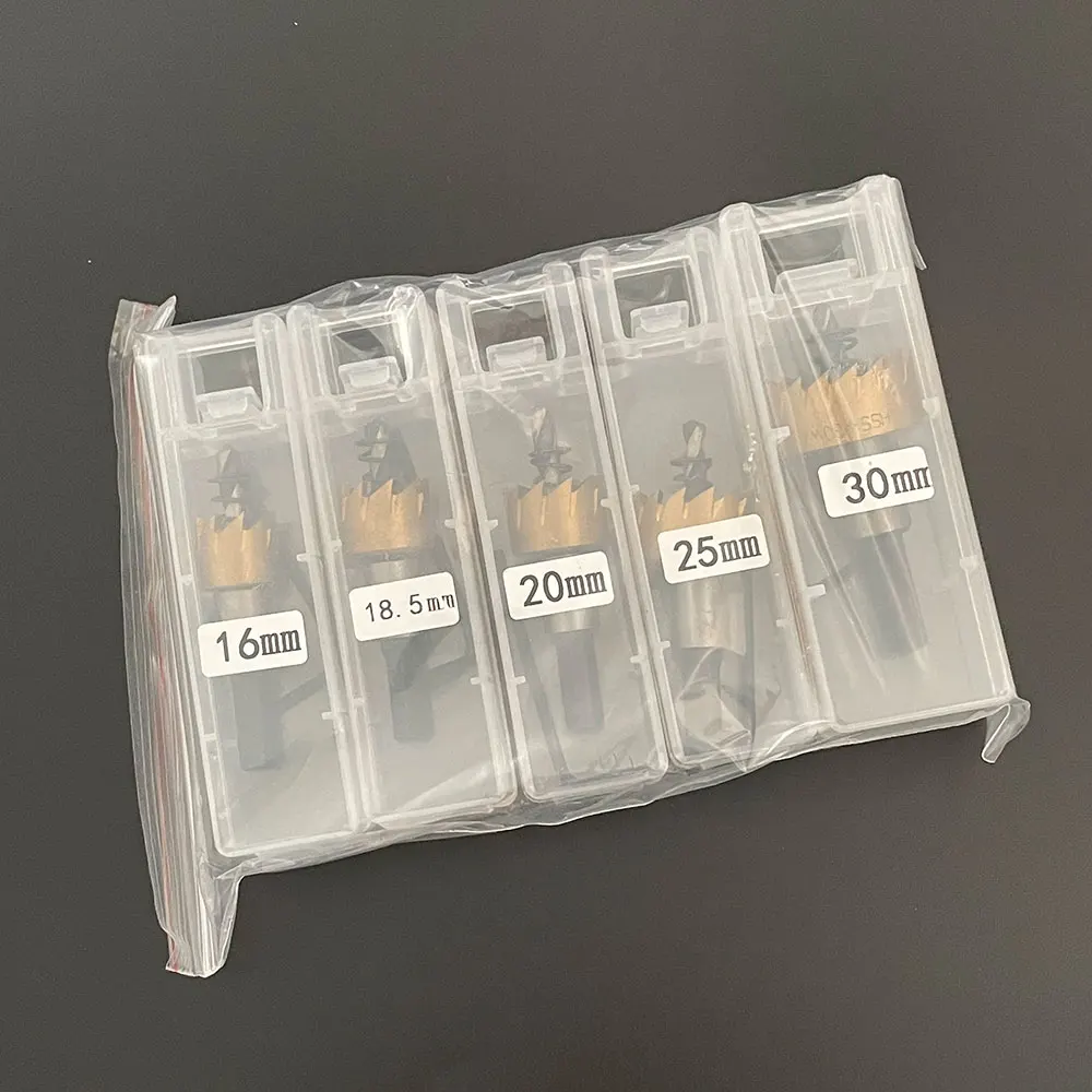 Набор Из 5 Шт. Сверла С Зенковкой Высокоскоростной Стали Закаленным Наконечником