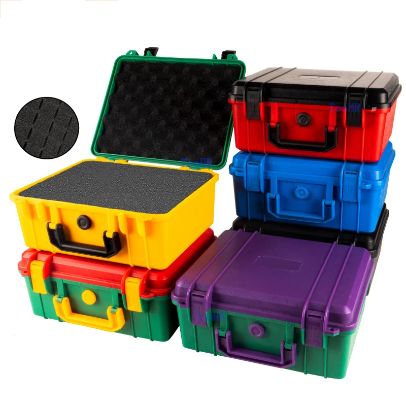 Hard Carry Tool Case Shockproof Dustproof Safety Box Toolcase Bag For Cameras Precise Instrument Hardware Tool Box With Foam 공구함