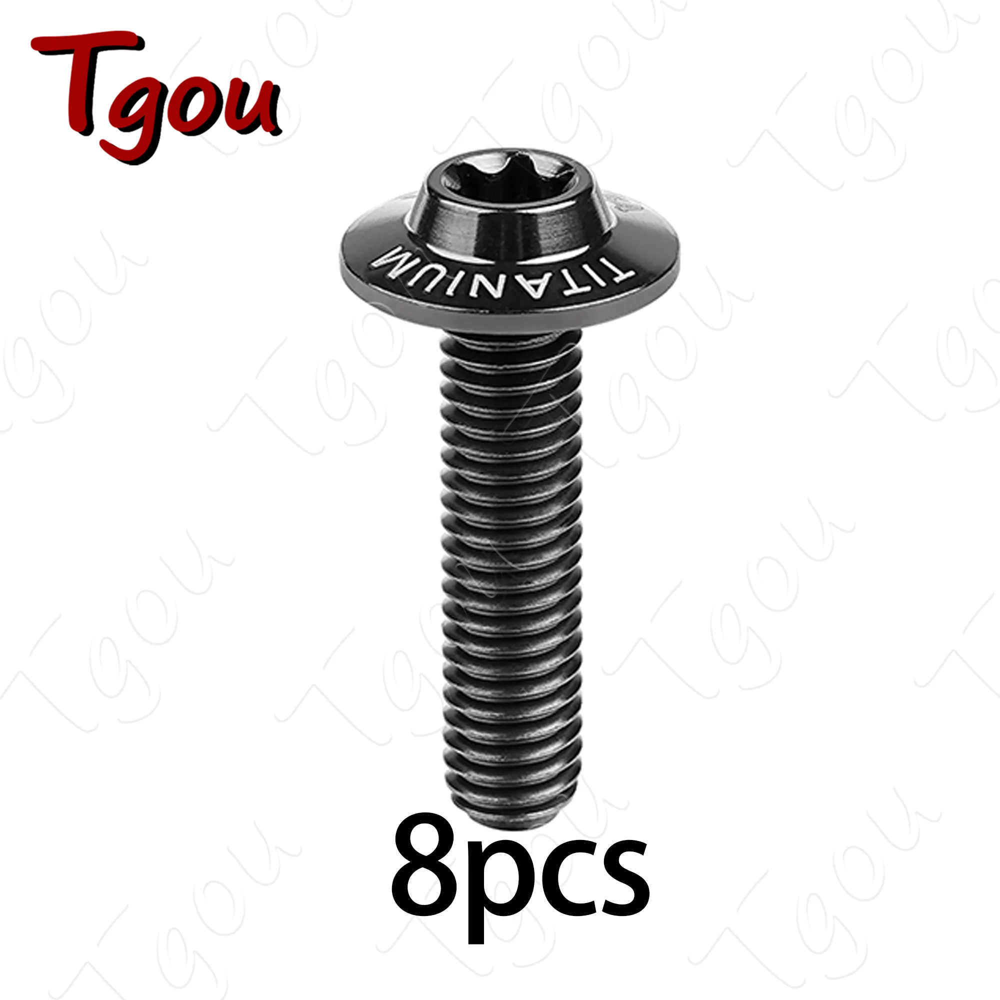 

Титановые болты Tgou M5 M6x10 /12/15/20/25/30/35 мм, коническая головка-бабочка для мотоциклетного дискового тормоза, внутренние тормоза, 8 шт.