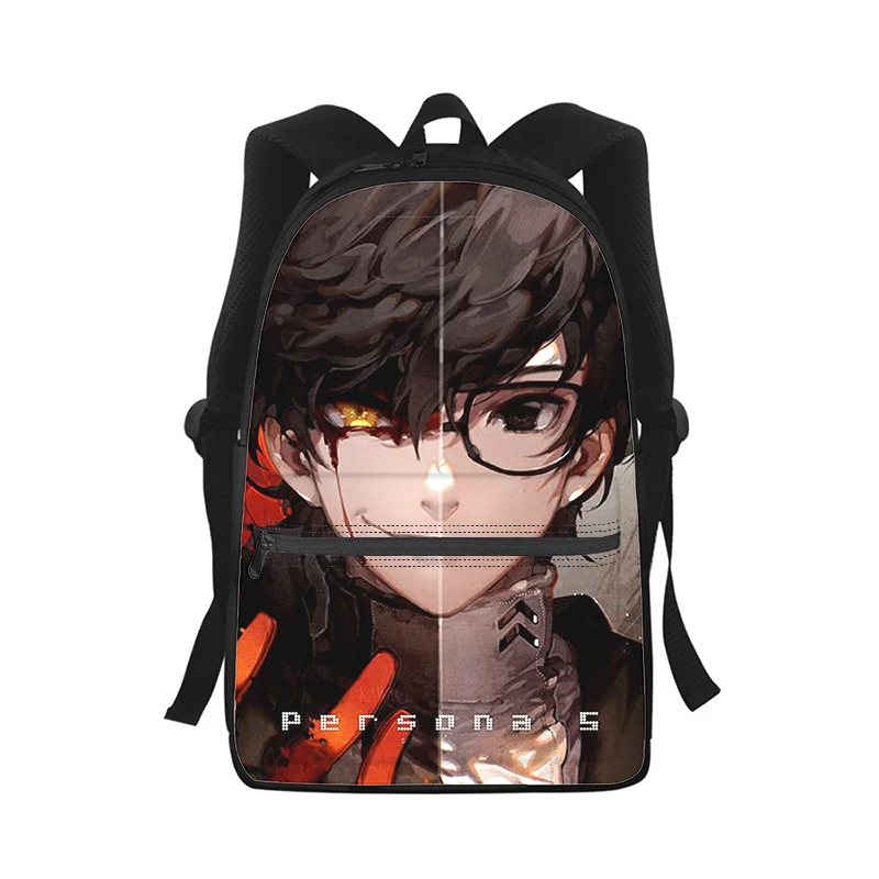 Persona 5 Take Your Heart P5 Men Women Backpack 3D Print Fashion Student School Bag Laptop Backpack Kids Travel Shoulder Bag