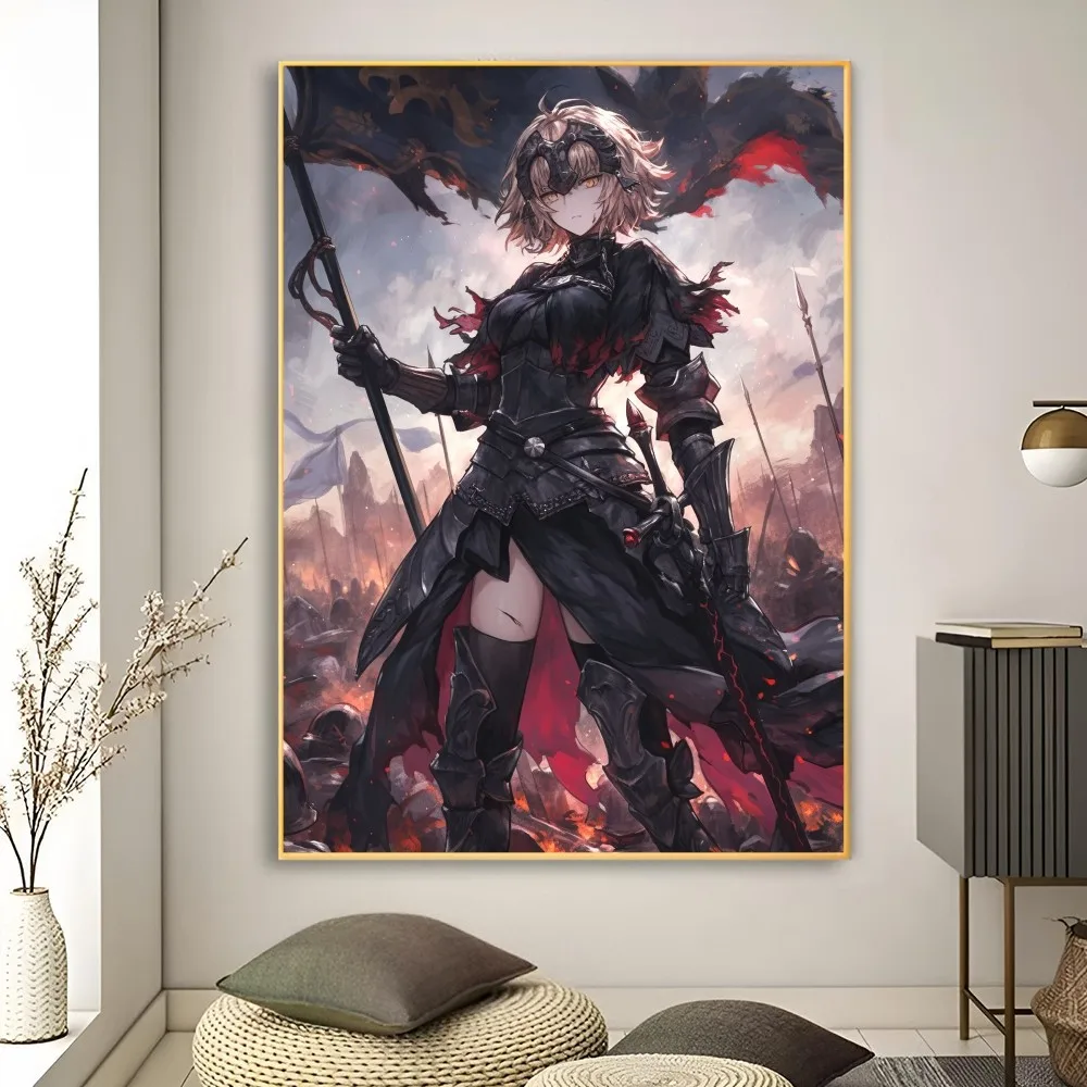 Плакат F-Fate J-выполненный в стиле дуги наклейки декор для игровой комнаты подарки