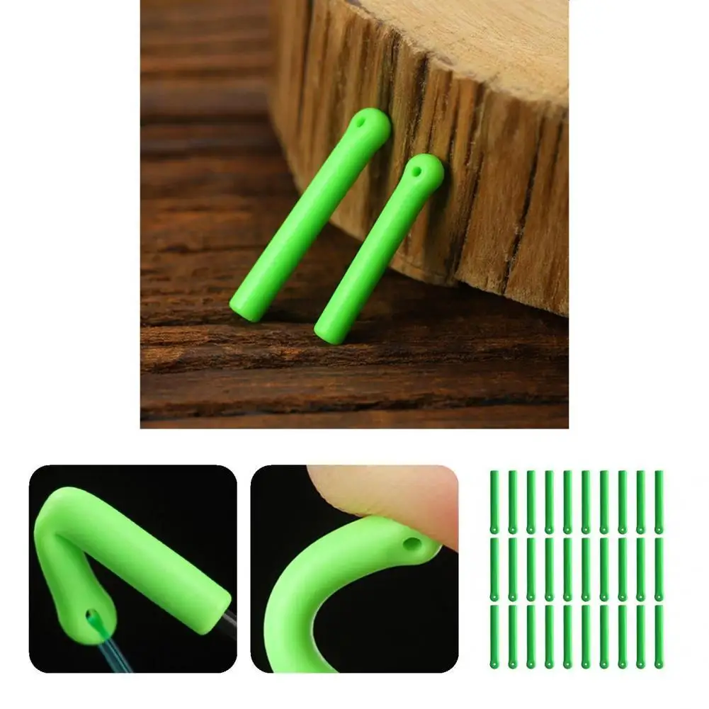 

30Pcs Flexible Useful Fishing Line Connector Long Service Life Fishing Float Rest Lengthened Fishing Equipment