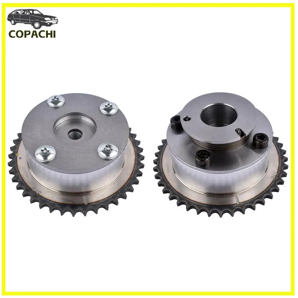 2 шт. комплект шестерен впускной и выхлопной системы CVVT 24350-2E201 24370-2E200 для Hyundai Elantra