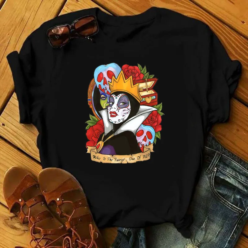 Футболка женская с коротким рукавом модная повседневная Уличная рубашка принтом