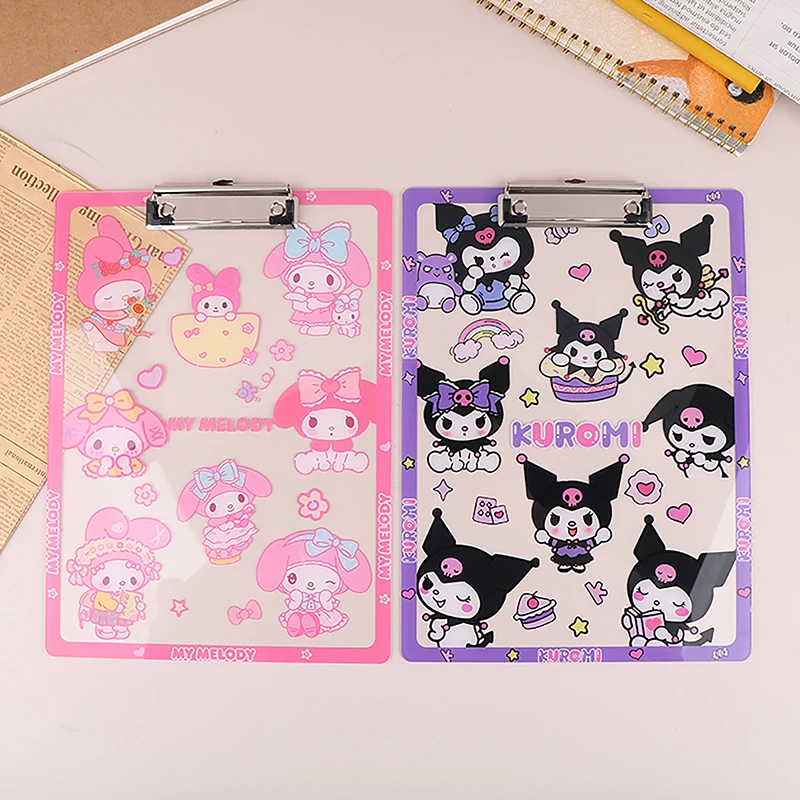 Настольная бумага для письма с зажимом Kuromi My Melody A4