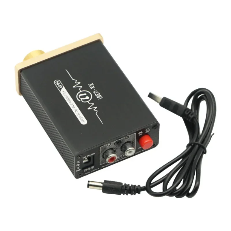 

1PCS Audio U3 Mini Pure Class A Headphone Amplifier HiFi Ultra-compact Home Desktop Stereo Amp for HD580/HD600/HD650 Module