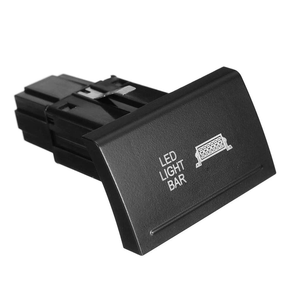 

Push Button Switch Reverse LIGHT BAR Environmental Anti-Retardant Materials For Amarok Car Battery Push Switch ON-OFF Black