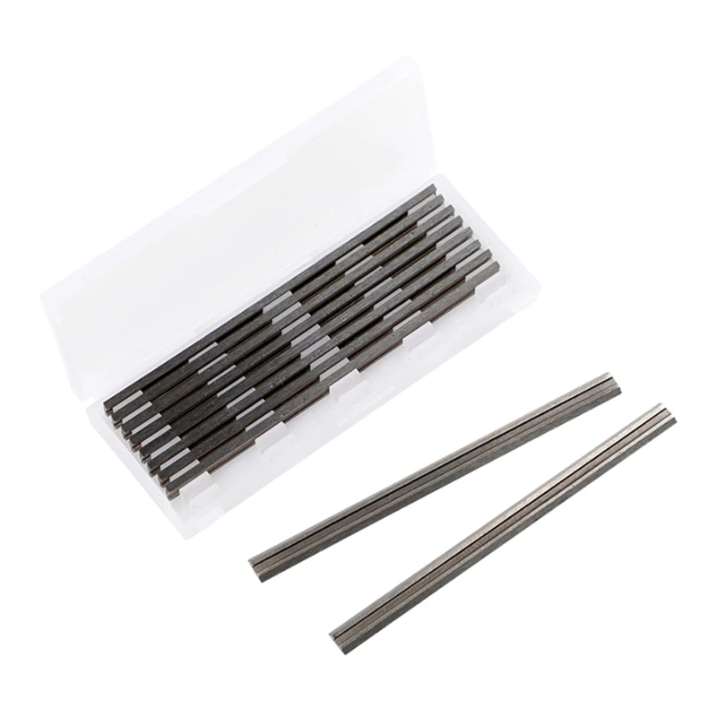 

10 Pieces High-speed Steel(HSS) Replacement Hand Planer Blades Replaceable Suitable for Most Hand Planer Machinery Parts