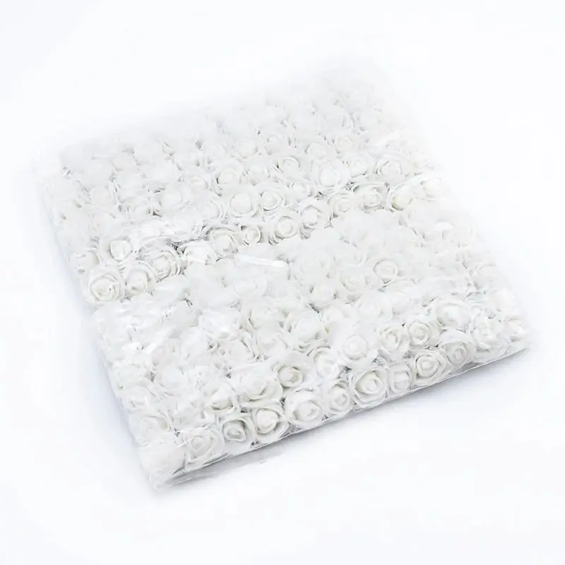 144 шт., искусственный цветок, пенопластовая пряжа, роза, уличная защита от ультрафиолета, рождественский сад, арка, венок, свадебный фестиваль, дом, сделай сам, коробка конфет