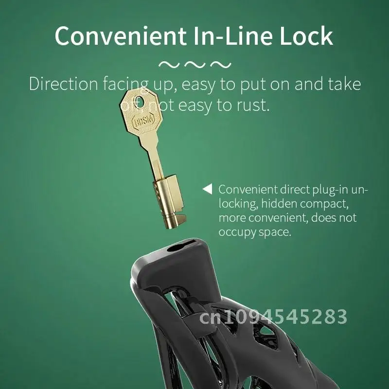 Sevanda Новое обновление Abs Cobras Смола Клетка целомудрия Человек Cb Lock