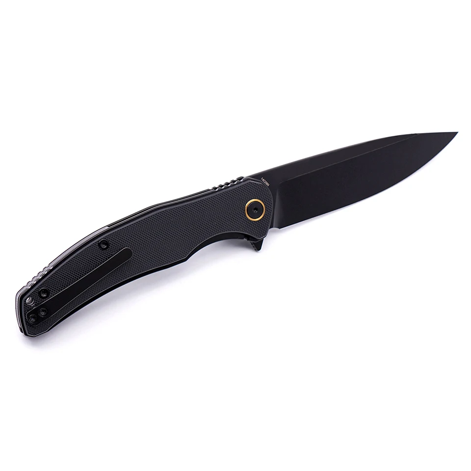 Ножи Miguron Velona Flipper карманный складной нож 14C28N черный лезвие из ПВД G10 Ручка