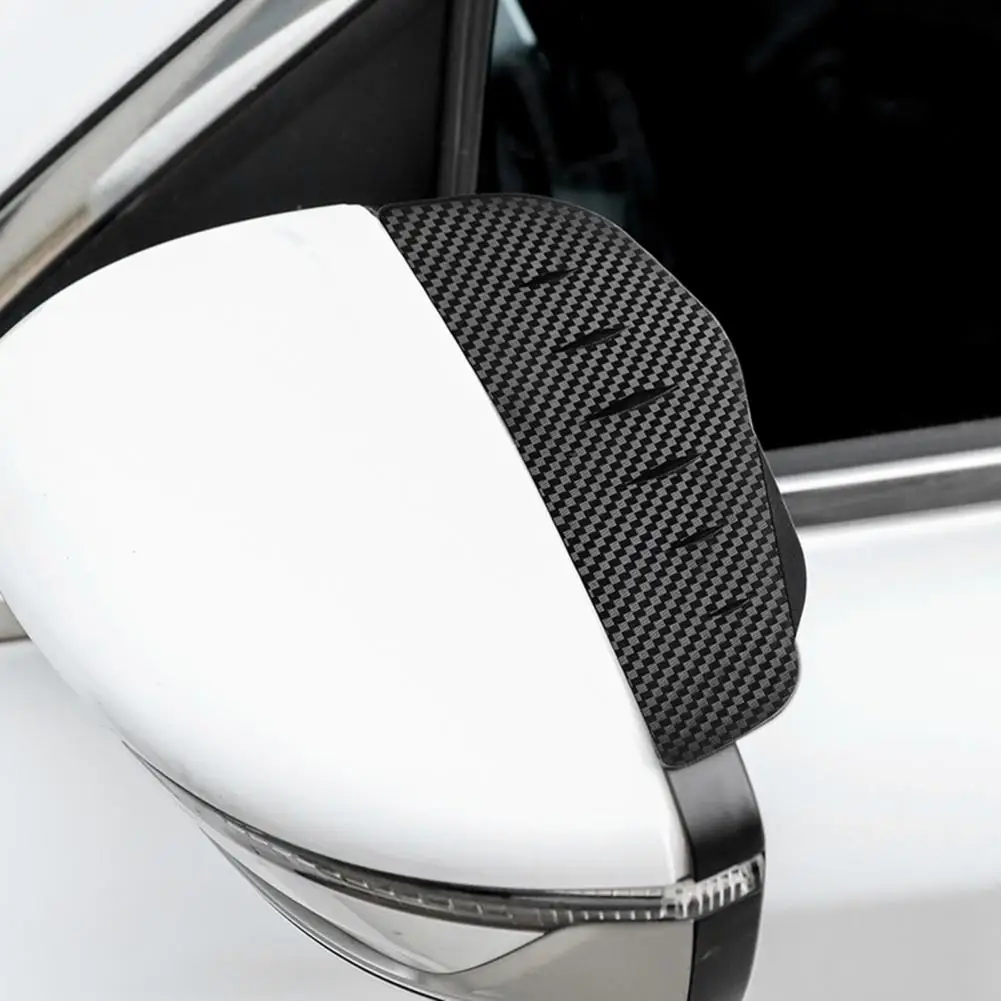 

Rearview Mirror Guards 2Pcs Practical Scratch-resistant PVC Rear View Mirror Rain Cover for Auto