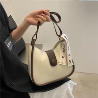 casual simple messenger bag womens 2022 new spring fashion texture retro shoulder bag western style small crossbody bag