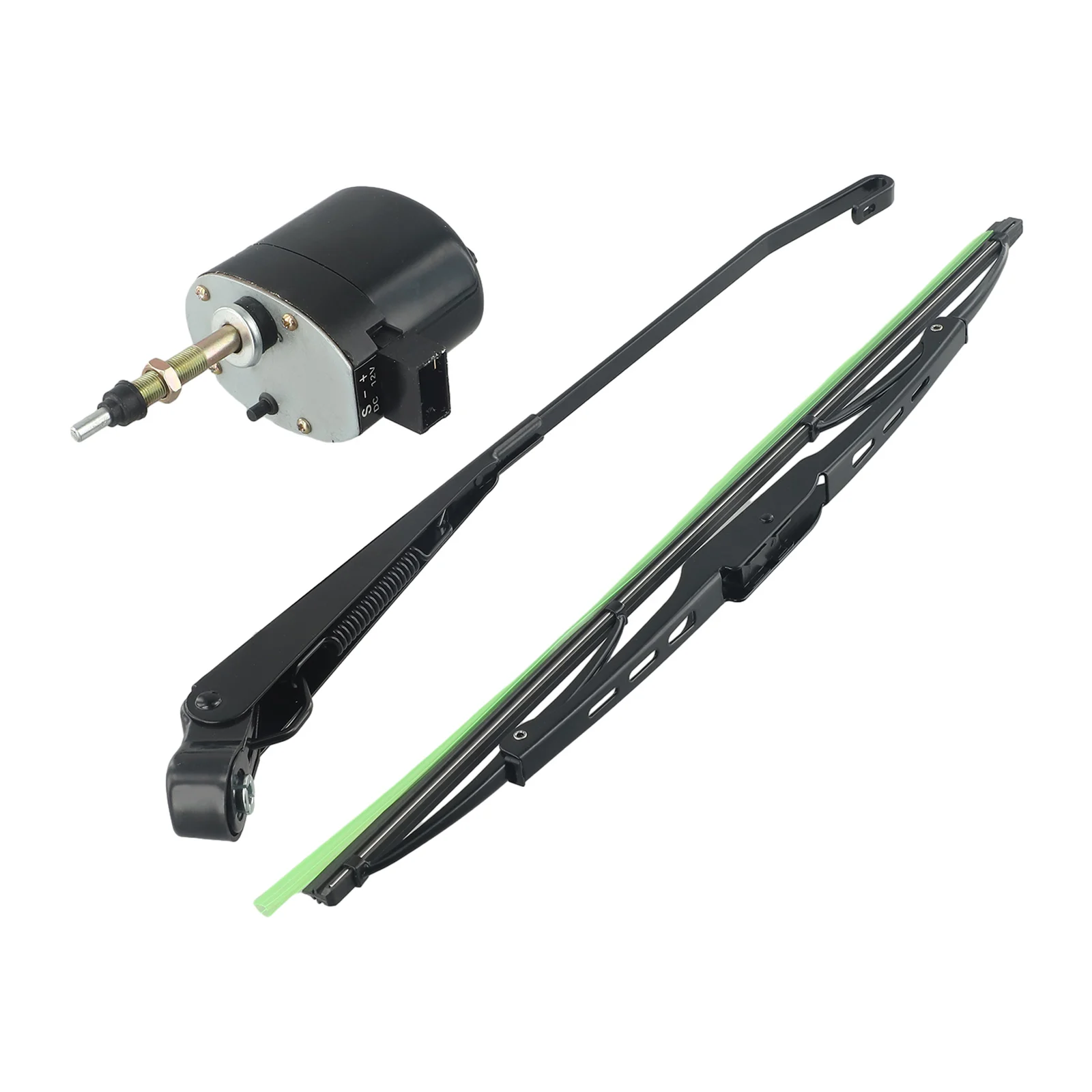 Новый двигатель стеклоочистителя DC12V с рычагами и лезвием 105 ° Подходит для