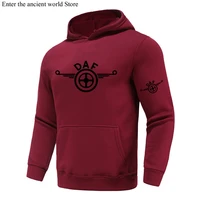 daf printed logo autumn new must have hoodie sweatshirt pullover all match casual men womens sportswear multicolor couples wear