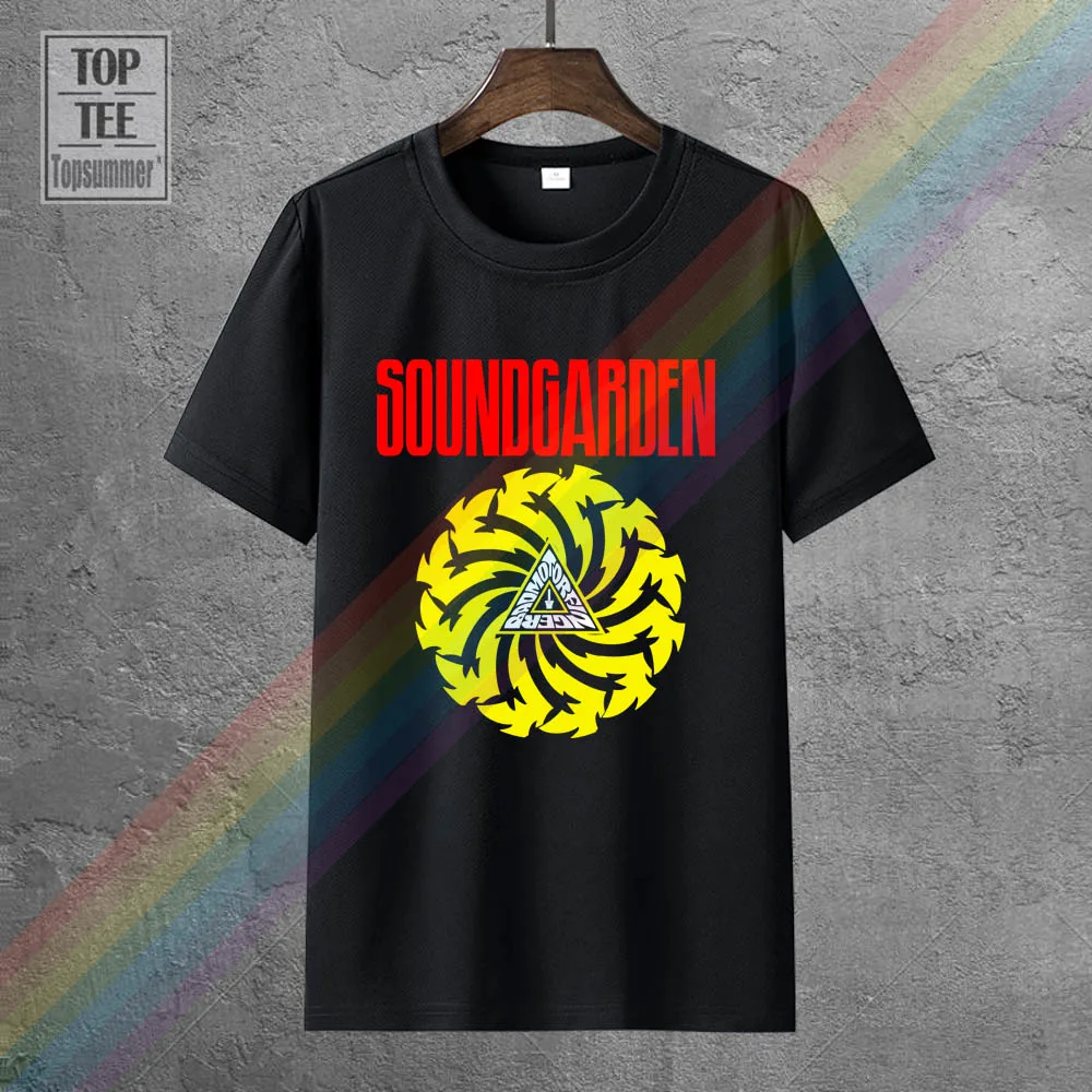 Усиленные Soundgarden Bad Motor Finger дешевые оптовые продажи 2019 хлопок для рубашек с