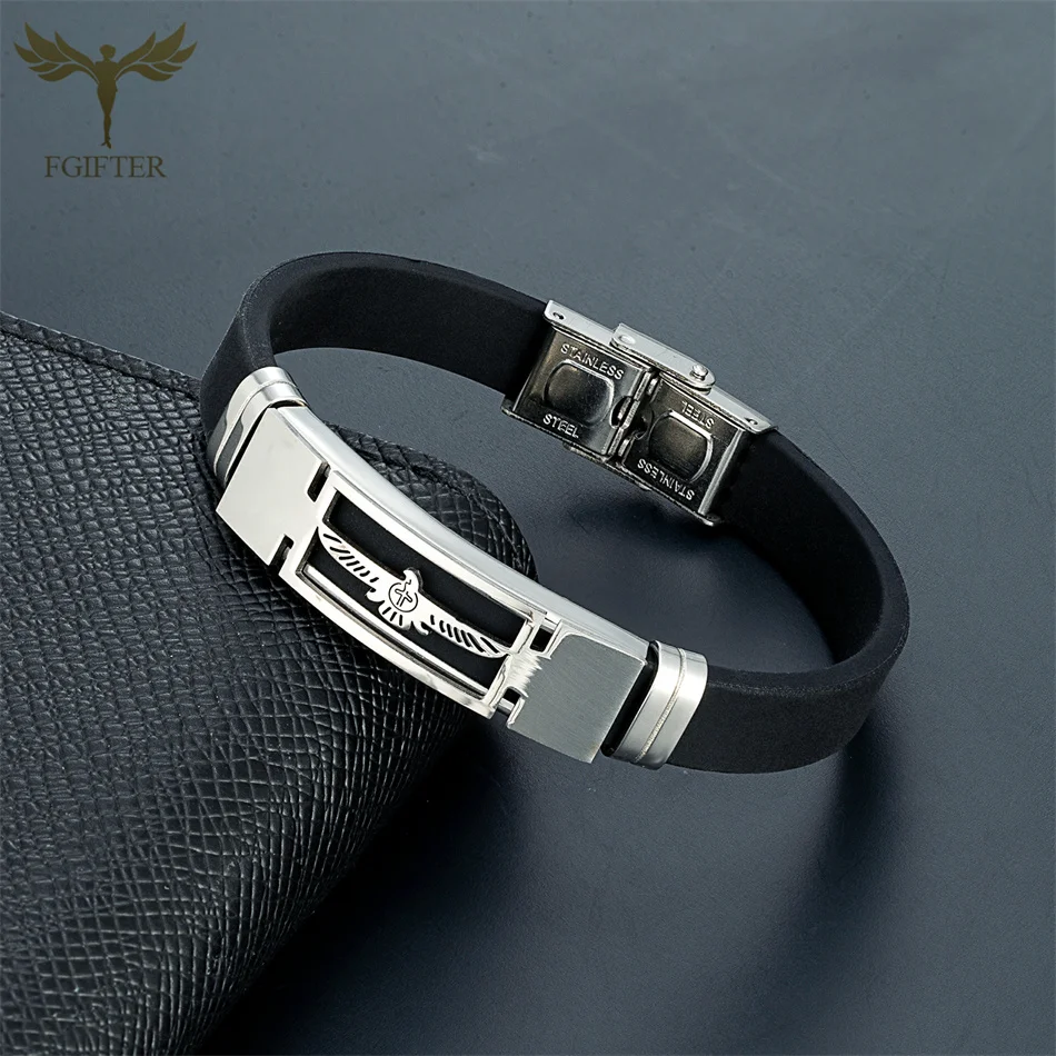 Модные мужские браслеты с крестом жестокая птица орел дизайн манжеты из