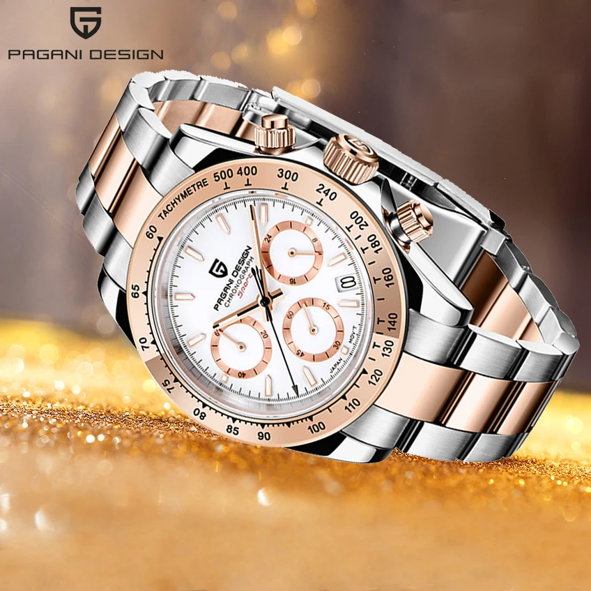 

2022 New PAGANI DESIGN Men Quartz Wristwatches Sport Chronograph Mens Watches Top Brand Luxury Watch For Men Clock Montre Homme