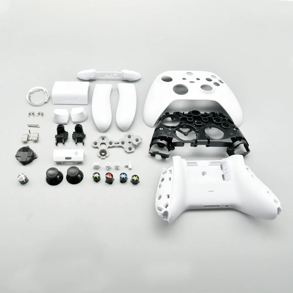 Tanie Seria Xbox S/X Gamepad Shell Jednokolorowy Zestaw Wielokolorowy Naprawa Akcesoria Do Gier Kontroler Do Gier Obudowa Wymienna Cena Seria Xbox S/X Gamepad Shell Jednokolorowy Zestaw Wielokolorowy Naprawa Akcesoria Do Gier Kontroler Do Gier Obudowa Wymienna