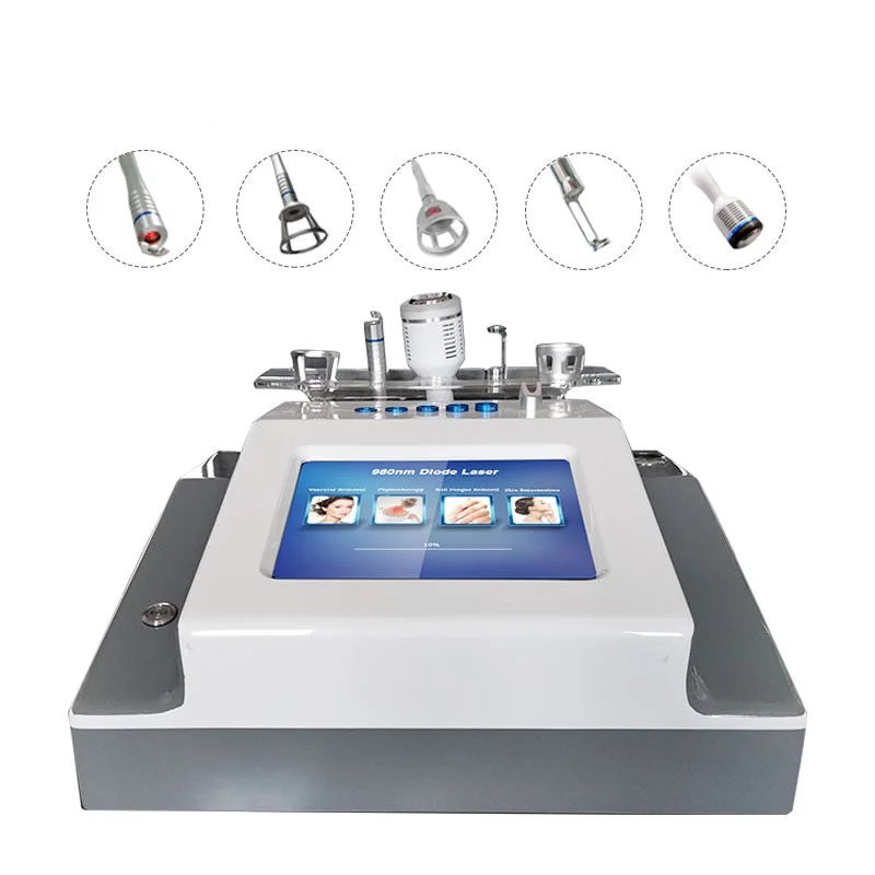 

KORSDEY980nm Diode Laser Vein Vascular Remover With Cold Hammer Red Blood Vessels Removal Skin Rejuvenation Skincare Machine