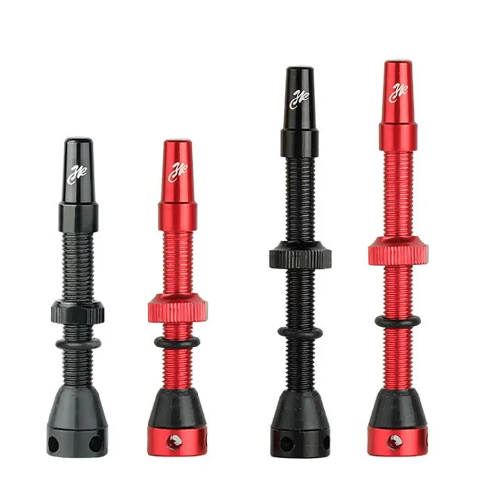 Бескамерный шток клапана Presta из алюминиевого сплава латунный сердечник 44 мм 60