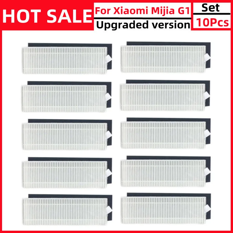 

Suitable For Xiaomi Mijia G1 MJSTG1 Sweeping Robot Accessories Sponge Filter Built-in Filter Mesh Hepa Filter 10PCS