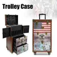 salons multifunction trolley cosmetic case suitcase makeup luggage travel multi layer beauty tattoo wheel nails rolling toolbox