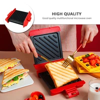 baking mat microwave special form for baking bread sandwich bacon metal square pan tray bakeware kitchen accessories