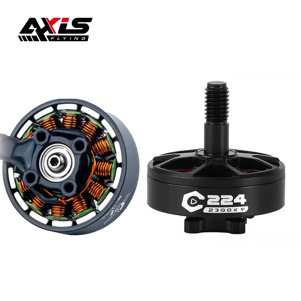 Фото Axisflying C224 2204,5 1900KV 3500KV 4-6S бесщеточный двигатель для FPV Freestyle 3,5 дюйма Cinewhoop Cineon C30 C35 DIY Запчасти №2
