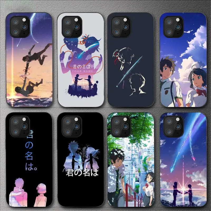 

Your Name Anime Phone Case For iPhone 11 12 Mini 13 14 Pro XS Max X 8 7 6s Plus 5 SE XR Shell