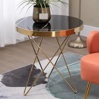 light luxury sofa side table small coffee table simple side table small table nordic mini small round table iron corner table