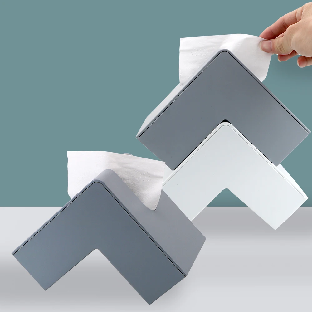 

Домашние принадлежности, двусторонний бумажный поднос для салфеток, чехол для салфеток для ванной, домашний декор, креативная коробка для с...