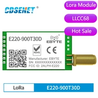 llcc68 868mhz 915mhz lora wireless module 30dbm long range10km rssi cdsenet e220 900t30d sma k uart transmitter receiver semtech